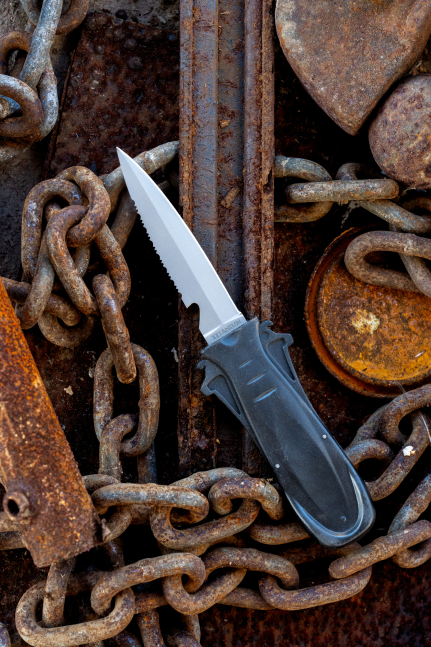 7 Seas T1 Series Titanium Dive Knife