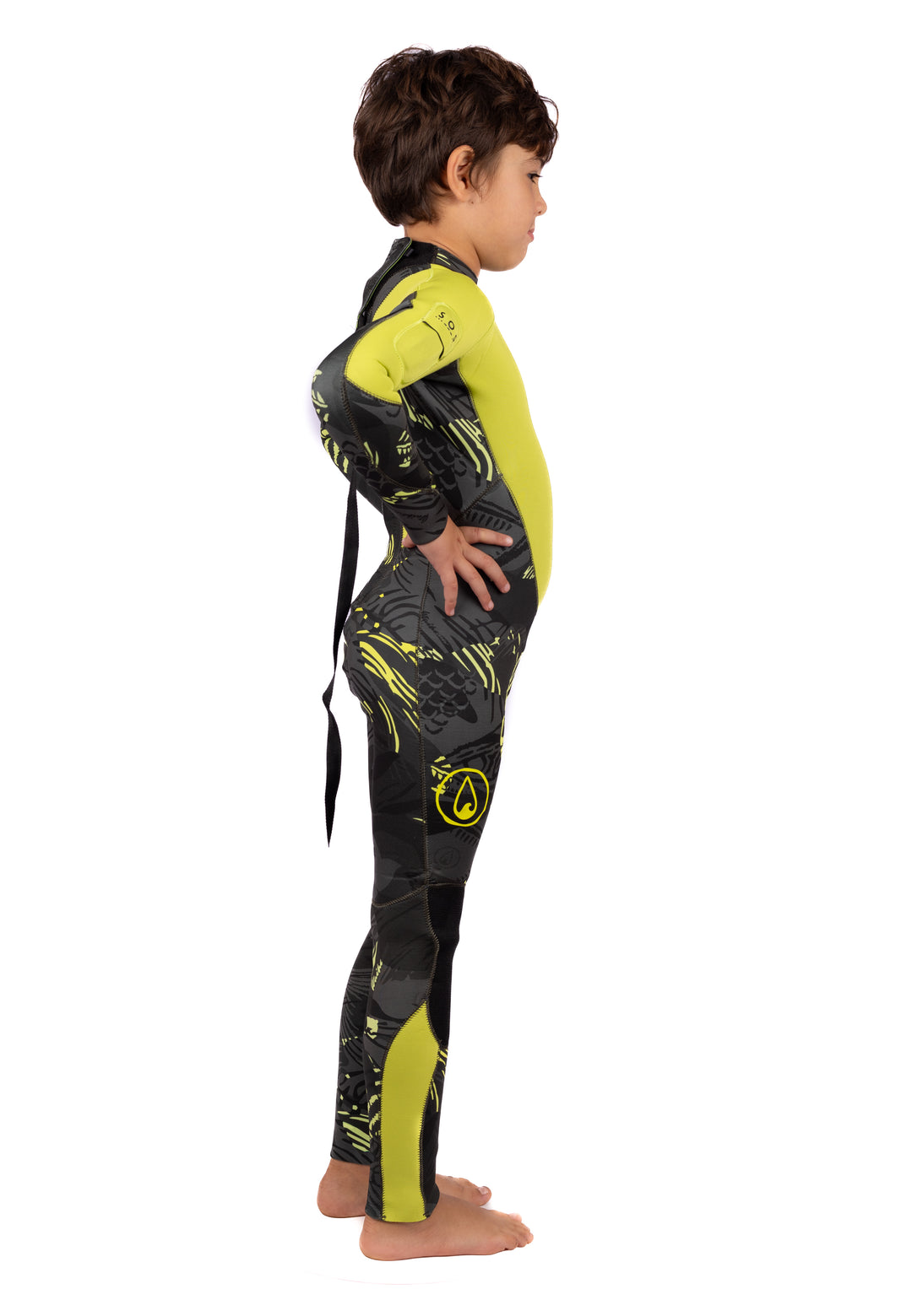 Children's Lime Fishbone Steamer