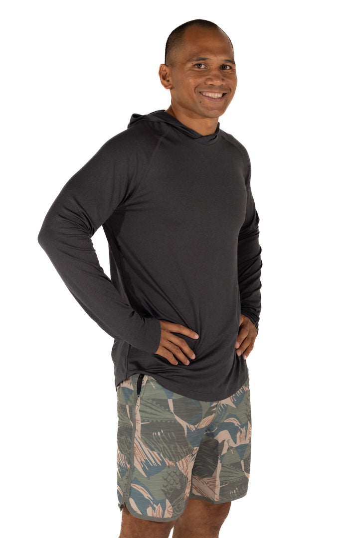 Mariner Black Hooded Long Sleeve