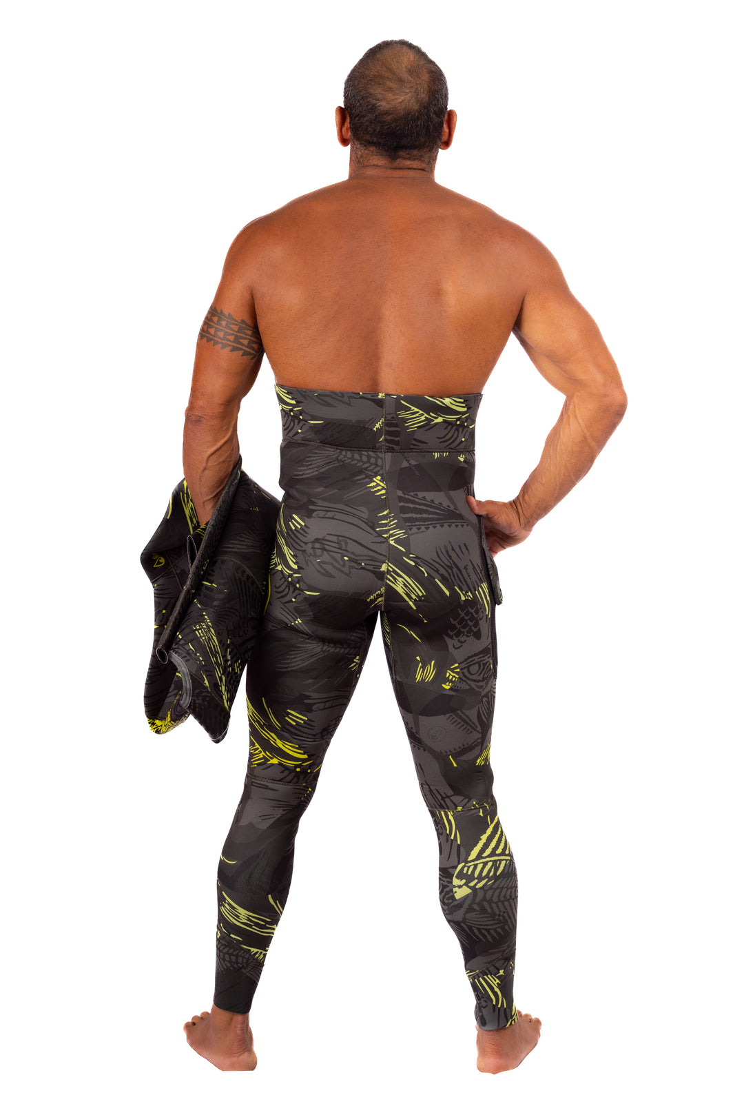 Men’s Lime Fishbone Spearfishing 1.5mm Wetsuit