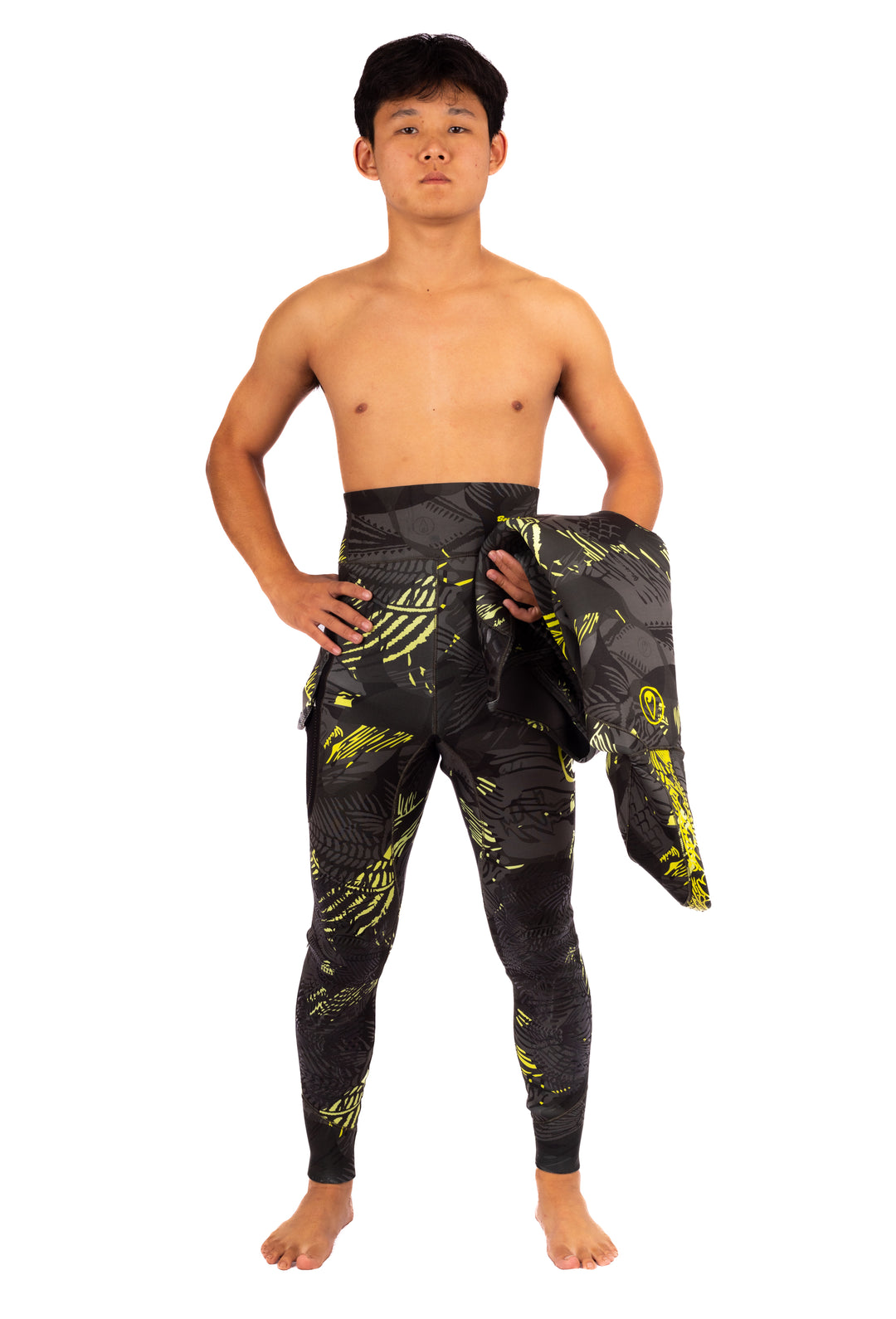 Men’s Lime Fishbone Spearfishing 1.5mm Wetsuit