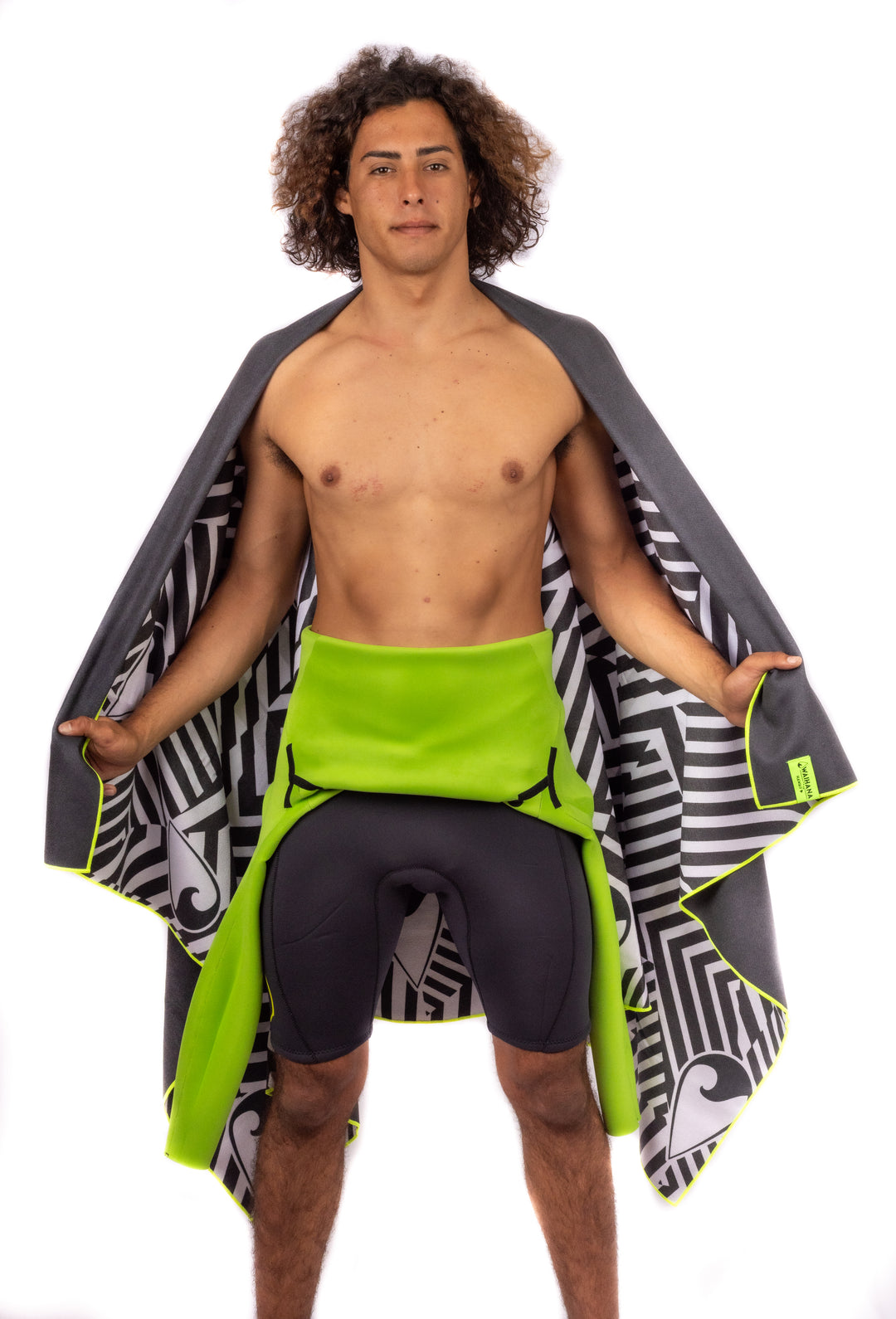Men's Lime Fishbone Long Sleeve Spring Suit